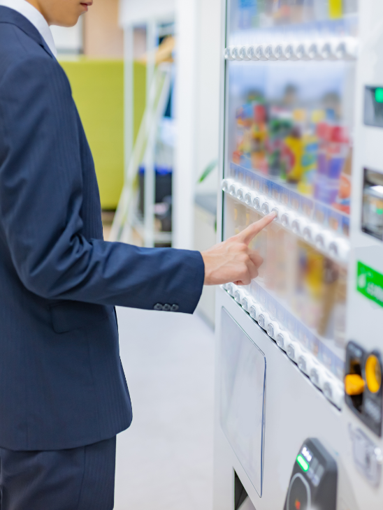 プロの自販機コンサルタントが担当